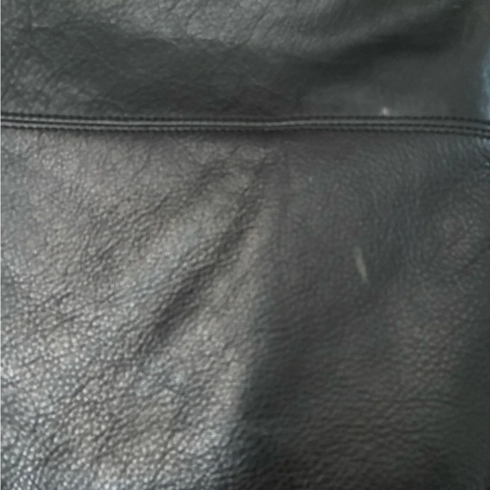 Margot Black Leather Crossbody Bag